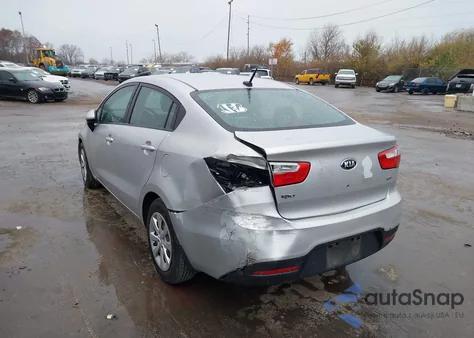2015 Kia Rio Lx из США, поврежденный, VIN KNADM4A33F6496548